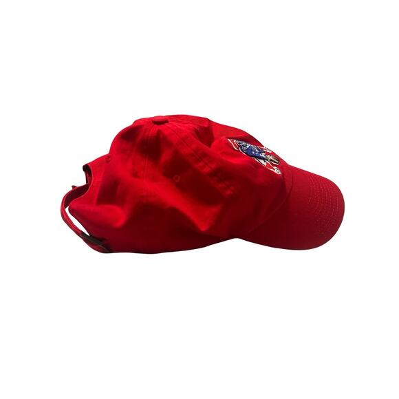 47 Brand New England Patriots Strapback Cap, Red, Football Retro Logo NFL| OSFA - Picture 4 of 9